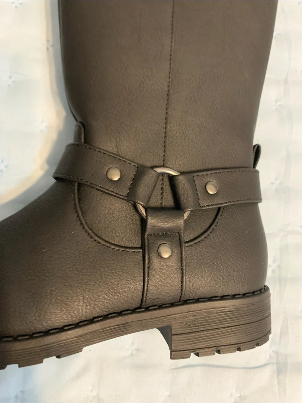 The Children's Place black Mid-Calf Girls' Boots